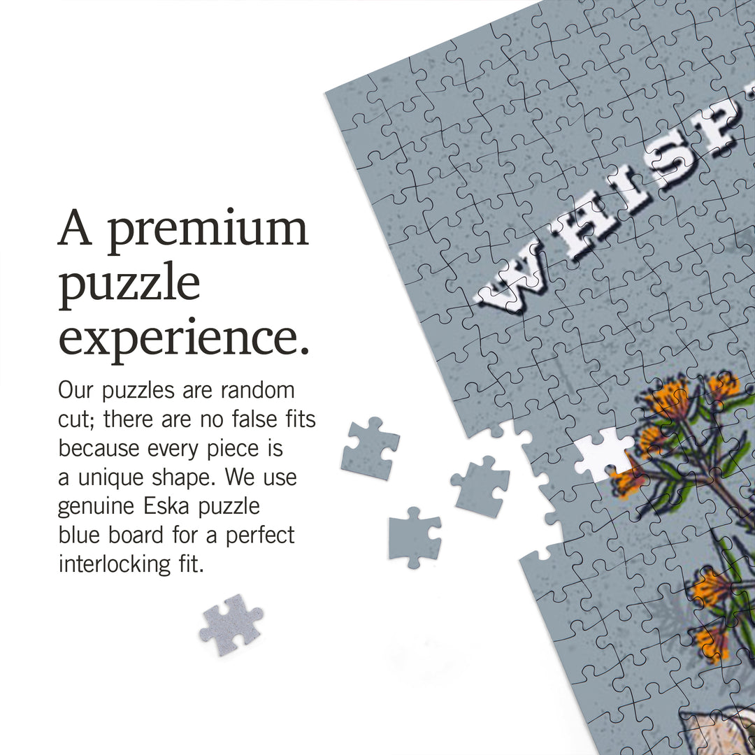 Whispering Pines, North Carolina, State Treasure Trove, Jigsaw Puzzle