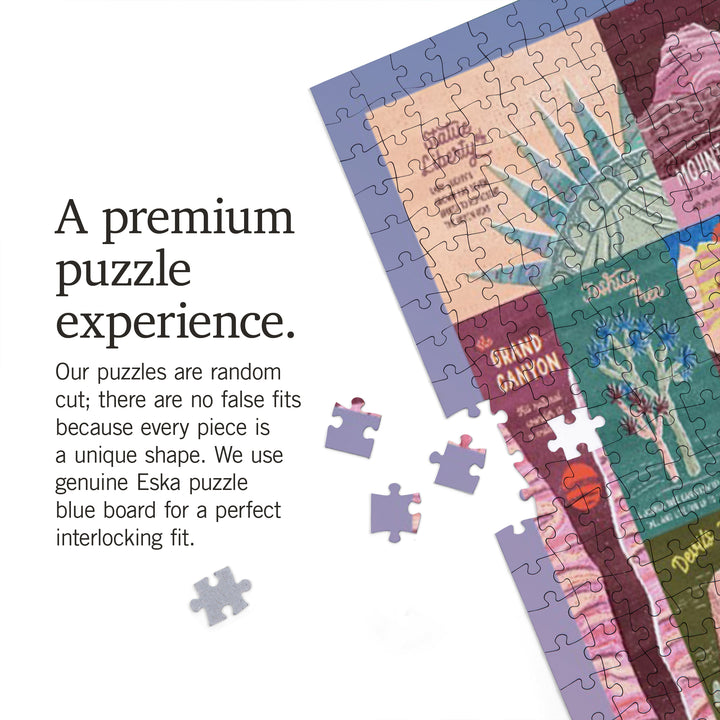 Explore Our National Parks and Monuments, Pastel, Jigsaw Puzzle