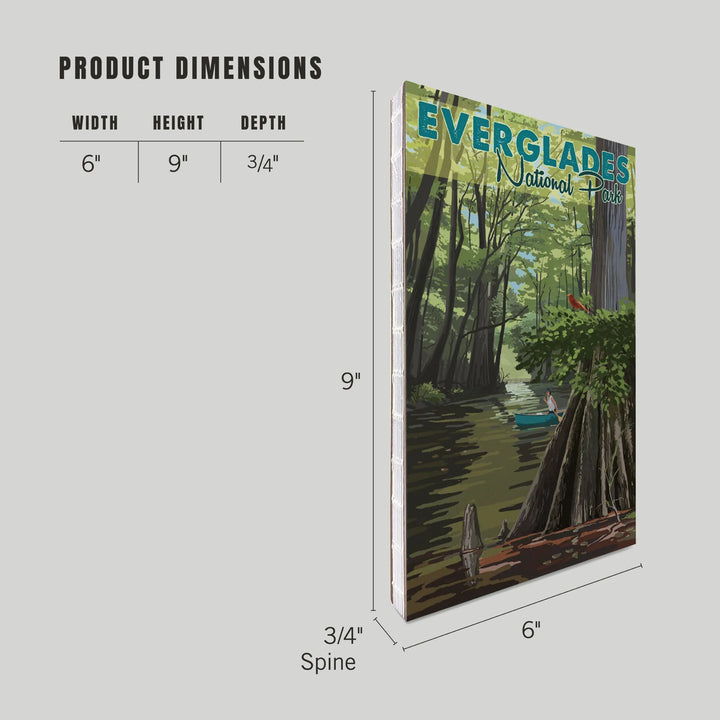 Lined 6x9 Journal, Everglades National Park, River View, Lay Flat, 193 Pages, FSC paper