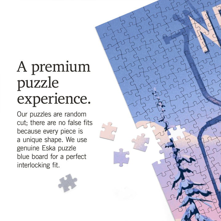 Nevada, Chill on the Uphill, Ski Lift, Jigsaw Puzzle