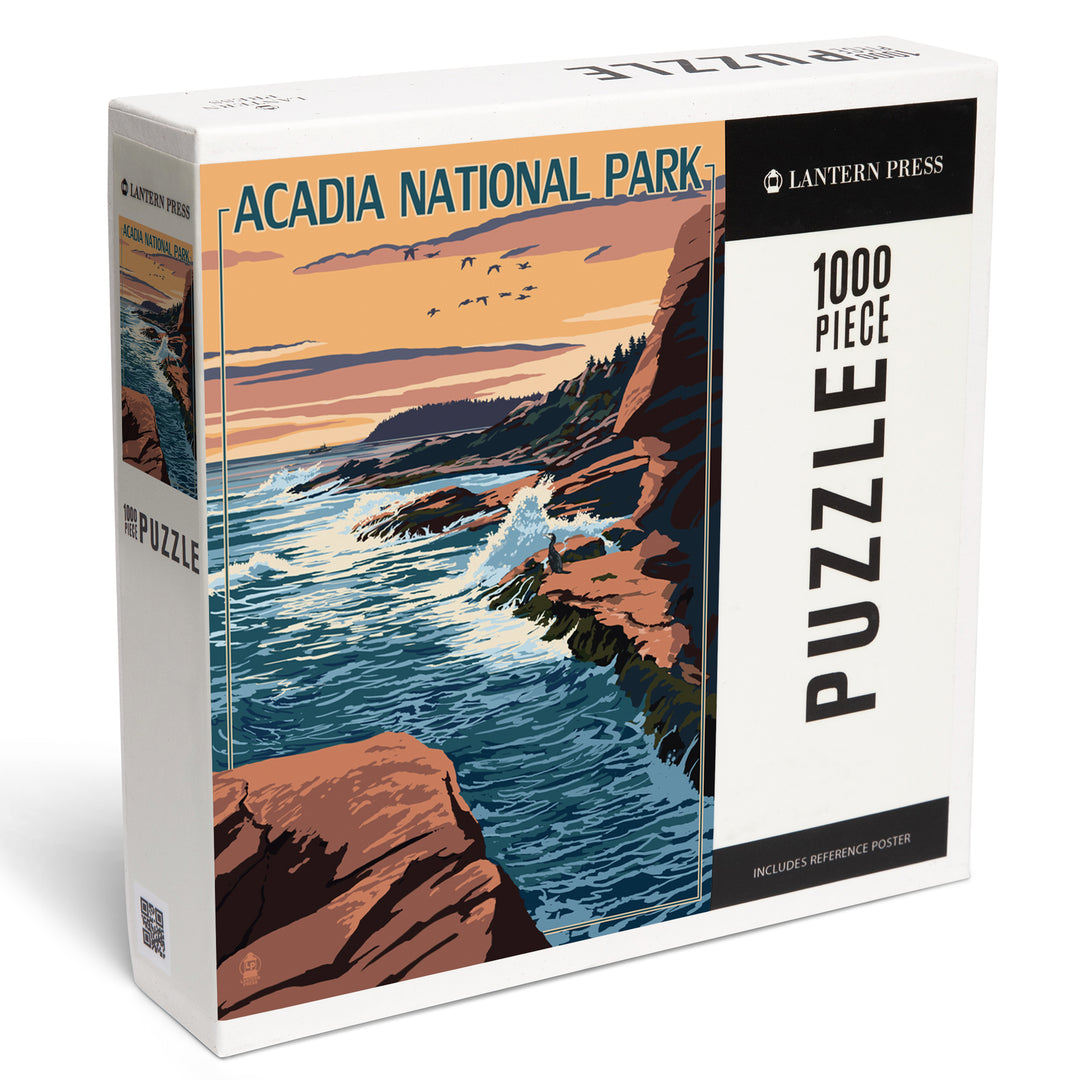 Acadia National Park, Maine, Mount Desert Island, 1000 Piece Jigsaw Puzzle
