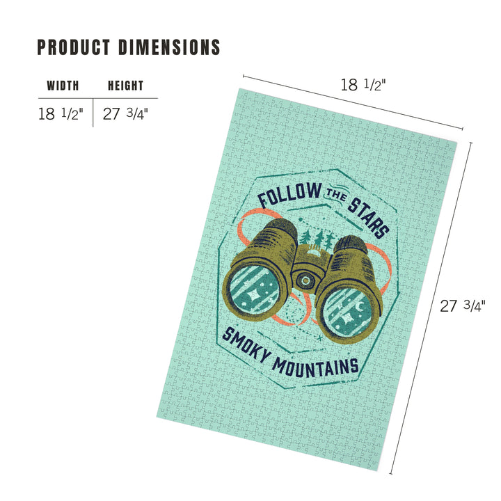 Smoky Mountains, Lake Life Series, Follow The Stars, 1000 Piece Jigsaw Puzzle