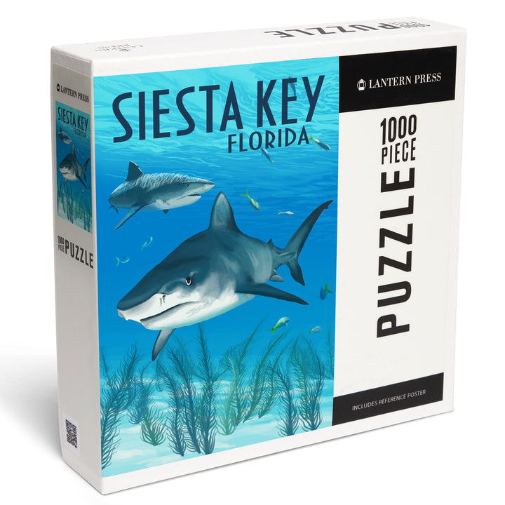 Siesta Key, Florida, Sharks, Jigsaw Puzzle