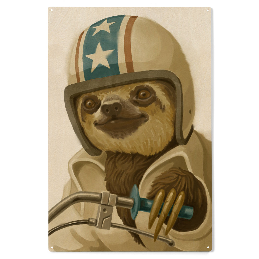 Sloth, Oil Painting, Wood Sign and Postcards