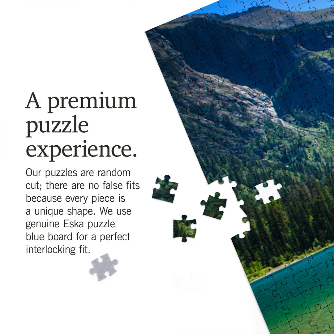 Glacier National Park, Montana, Avalanche Lake, Jigsaw Puzzle