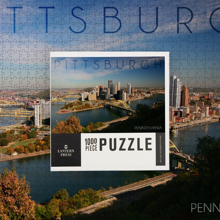 Pittsburgh, Pennsylvania, Autumn Scene, Jigsaw Puzzle