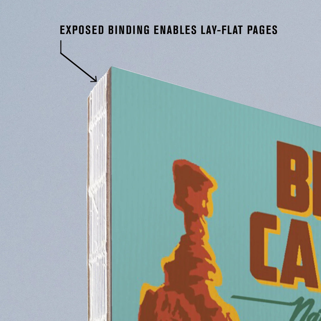 Lined 6x9 Journal, Bryce Canyon National Park, Utah, Explorer Series, Bryce Canyon, Lay Flat, 193 Pages, FSC paper