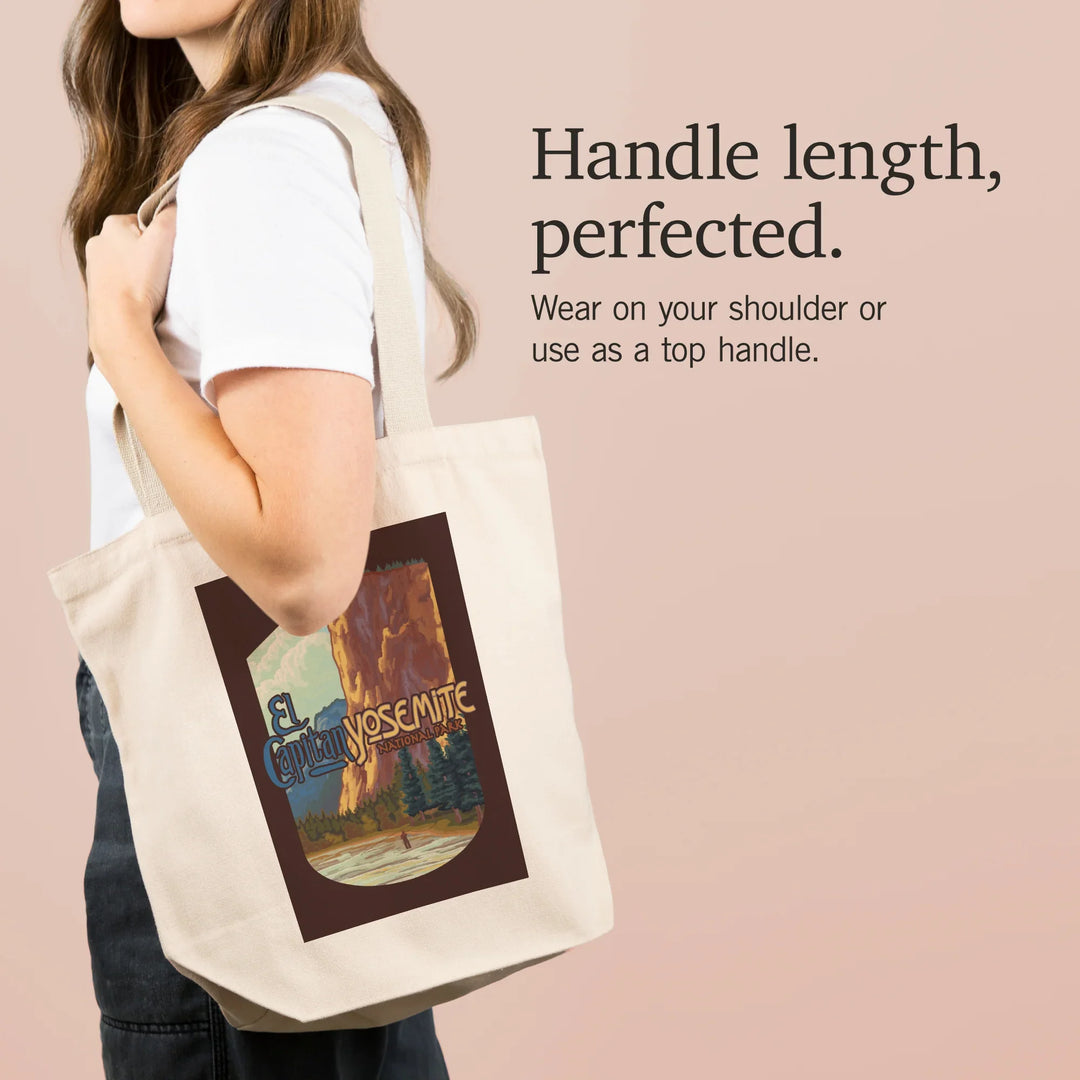 Yosemite National Park, California, El Capitan,, Tote Bag