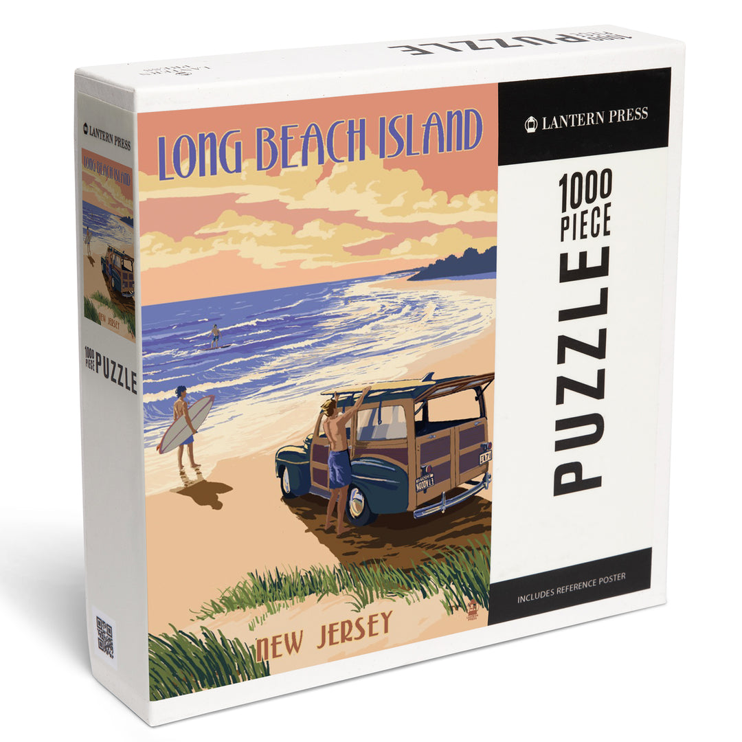 Long Beach Island, New Jersey, Woody On The Beach, 1000 Piece Jigsaw Puzzle