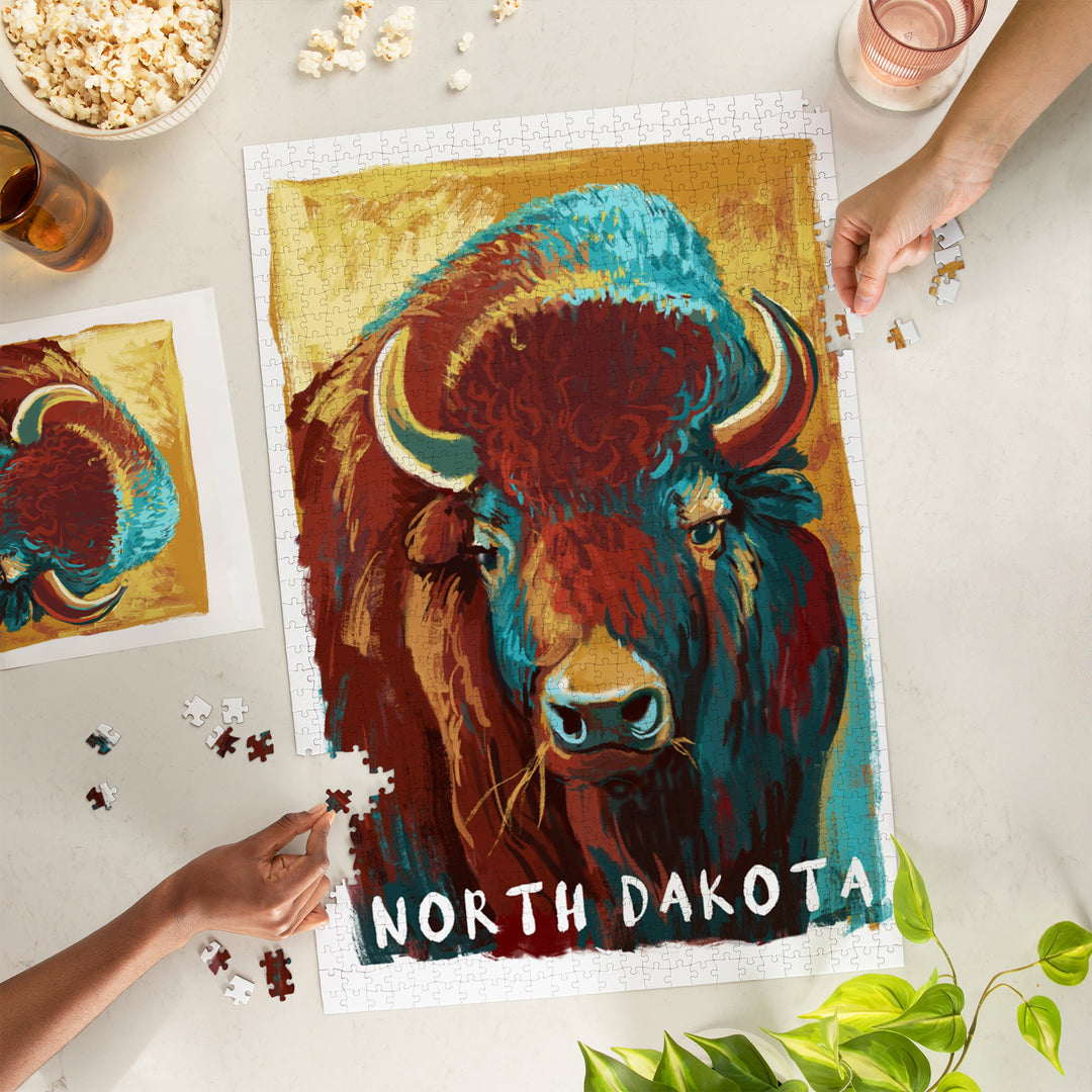 North Dakota, Vivid Bison (lp_archive), Jigsaw Puzzle