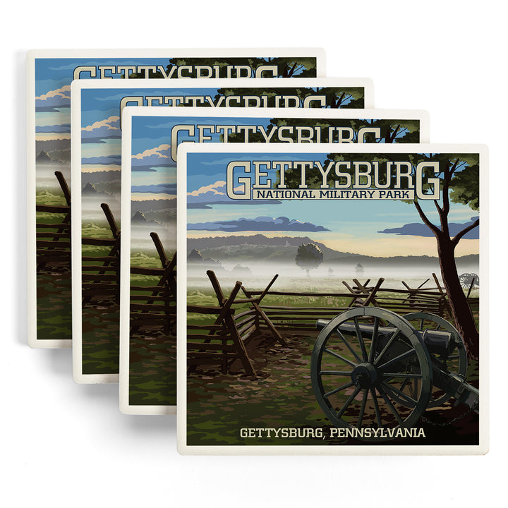 Gettysburg, Pennsylvania, Military Park, Coasters