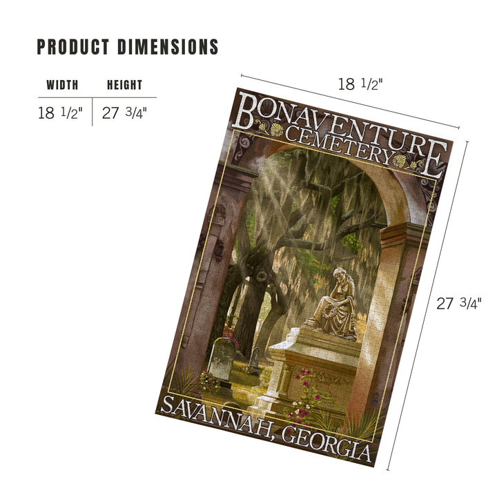 Savannah, Georgia, Bonaventure Cemetery, Jigsaw Puzzle