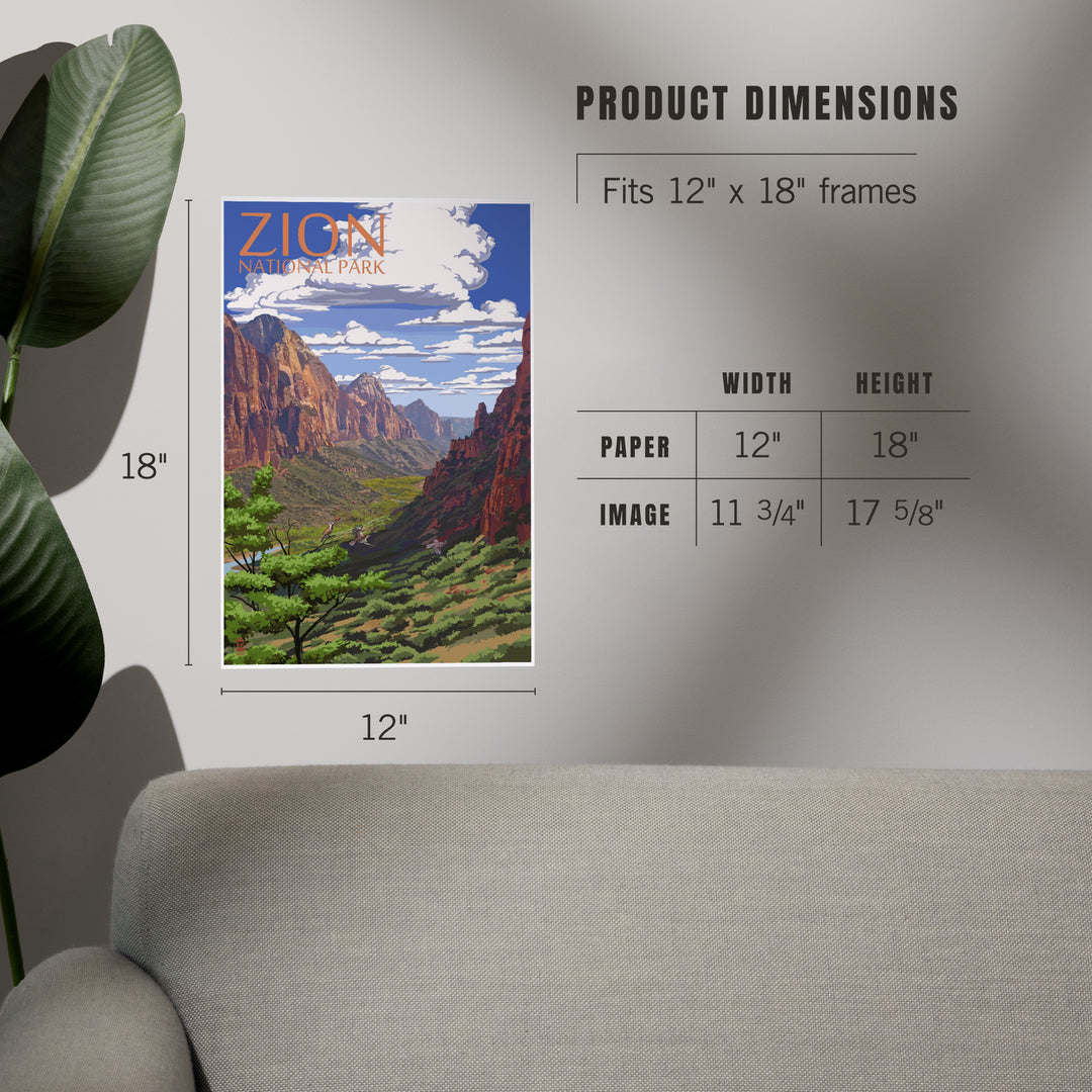 Zion National Park, Utah, Art & Giclee Prints