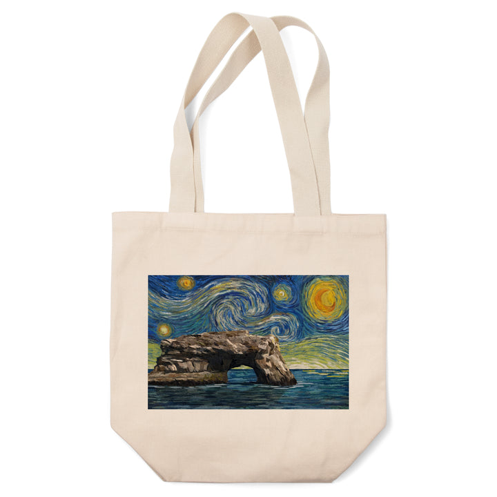 Natural Bridges, Starry Night Series, Tote Bag