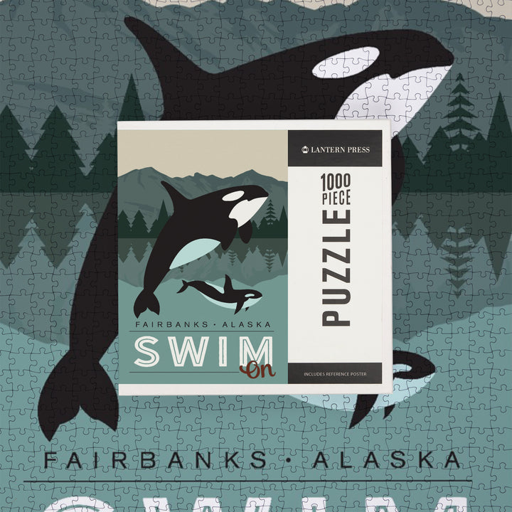 Alaska, Simply Outdoors, Swim On, Orca and Calf
