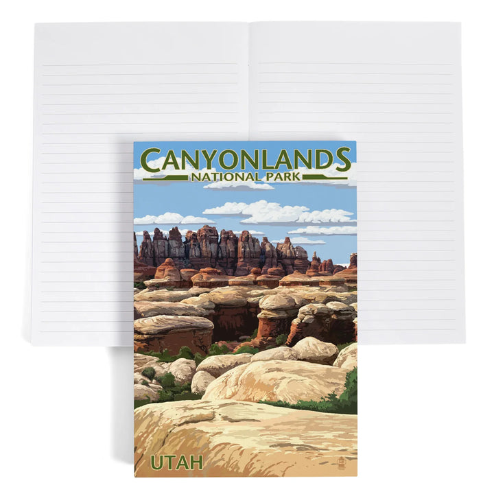 Lined 6x9 Journal, Canyonlands National Park, Utah, Lay Flat, 193 Pages, FSC paper