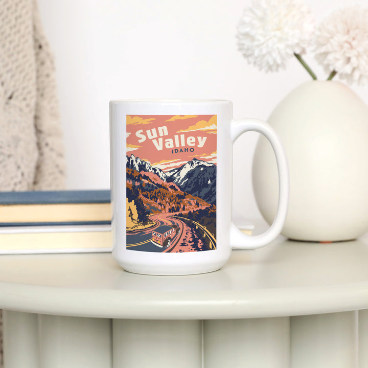 Sun Valley, Idaho, Explorer Series, Ceramic Mug