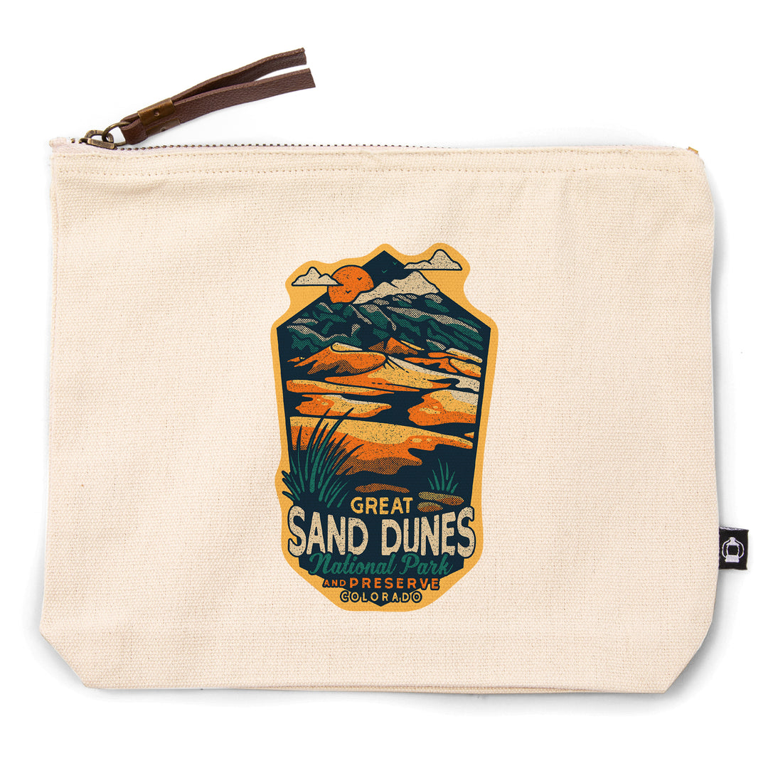 Great Sand Dunes National Park and Preserve, Colorado, Distressed, Contour, Accessory Go Bag
