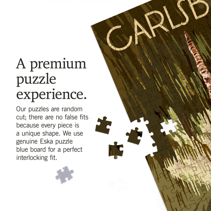 Carlsbad Caverns National Park, New Mexico, The Totem Pole, 1000 Piece Jigsaw Puzzle