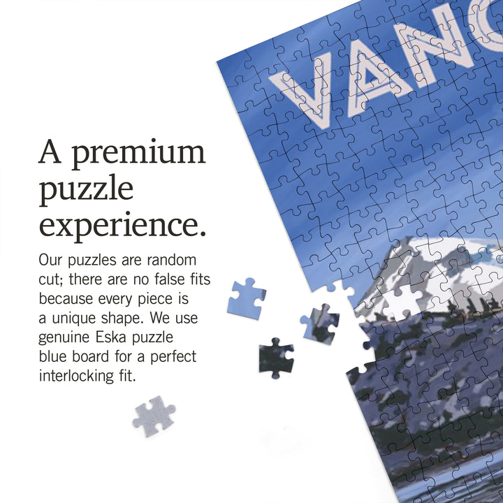 Vancouver, Canada, Get Out and Hike, Jigsaw Puzzle