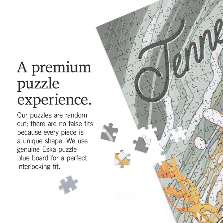 Tennessee, Fish All Day, Bass, 1000 Piece Jigsaw Puzzle