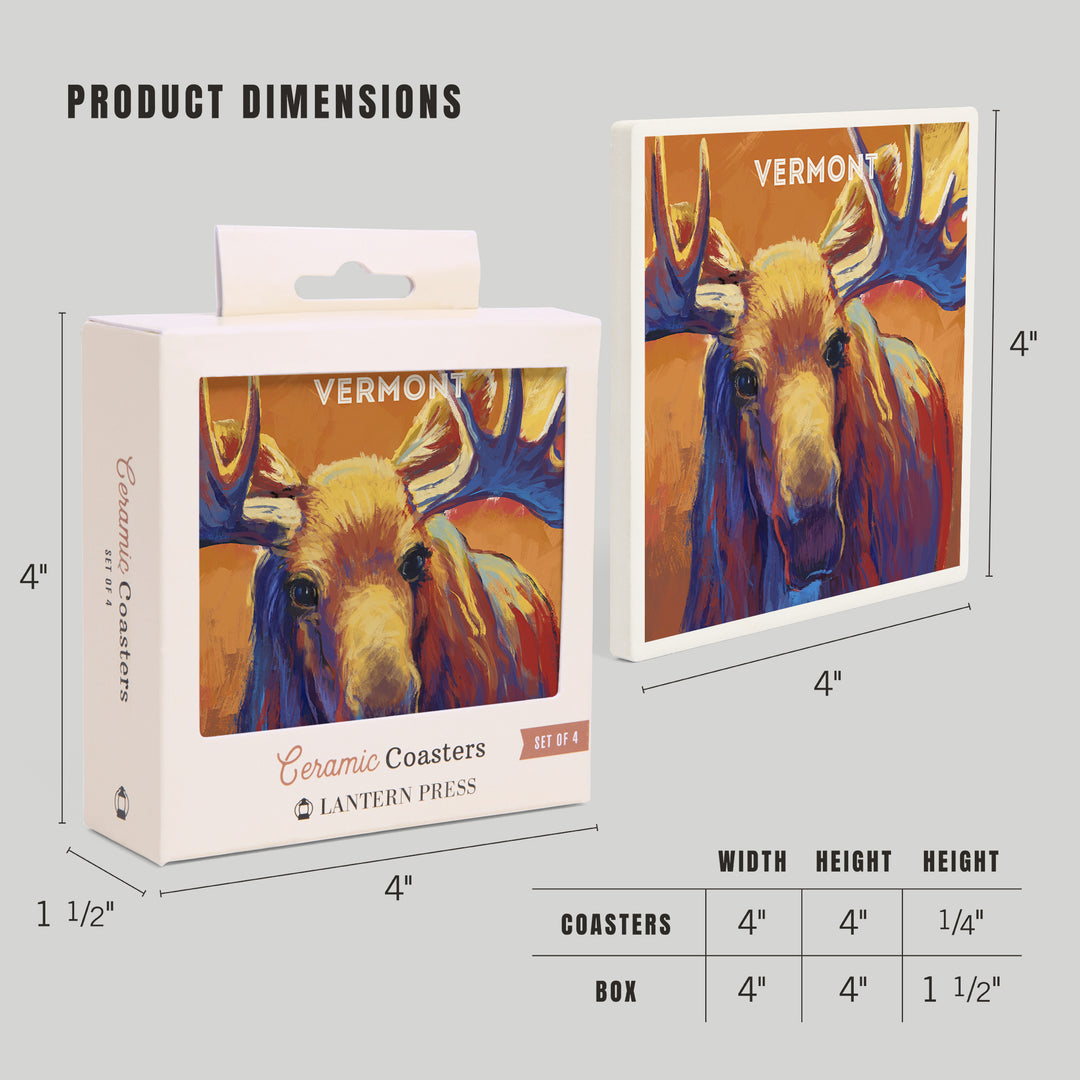 Vermont, Vivid, Moose, Coasters