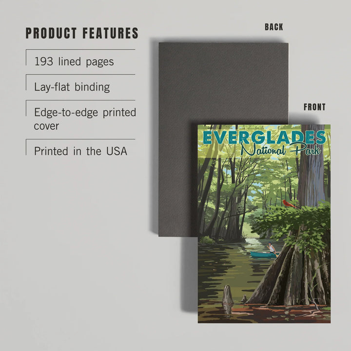 Lined 6x9 Journal, Everglades National Park, River View, Lay Flat, 193 Pages, FSC paper