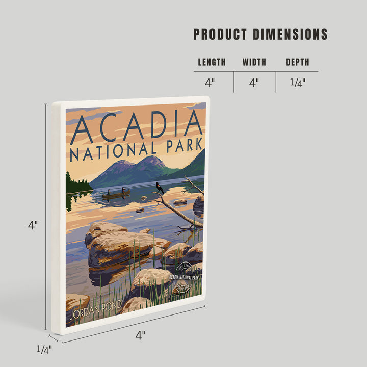 Acadia National Park, Maine, Celebrating 100 Years, Jordan Pond, Coasters