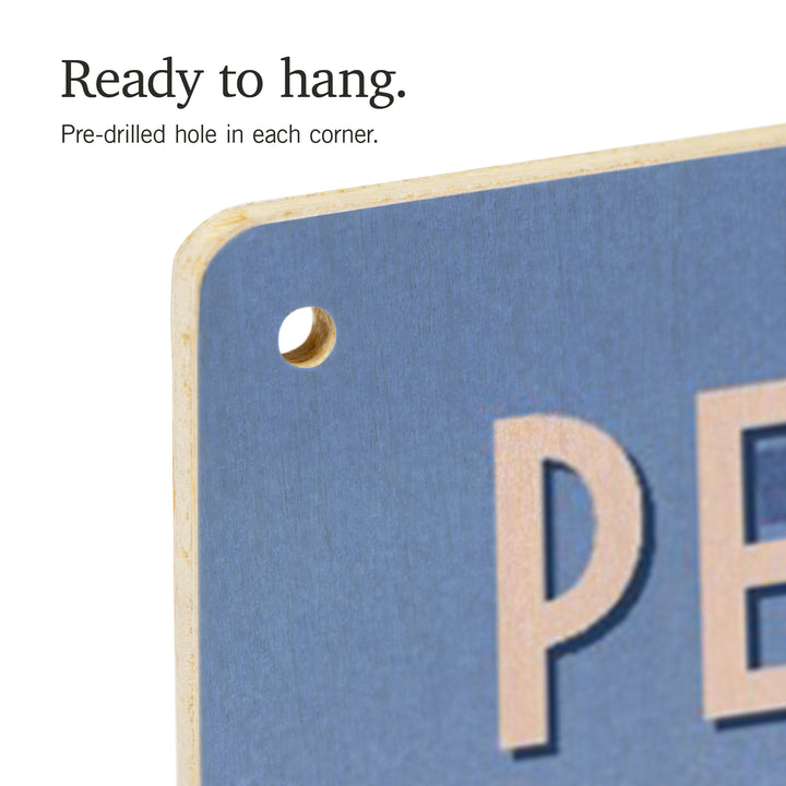 Pennsylvania, Chill on the Uphill, Ski Lift, Wood Signs and Postcards