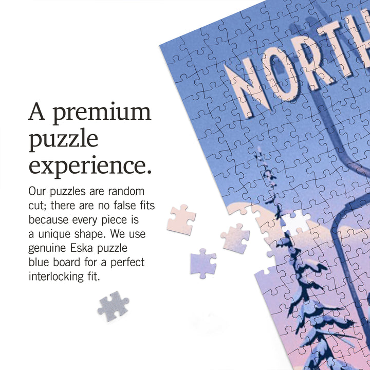 North Carolina, Chill on the Uphill, Ski Lift, Jigsaw Puzzle