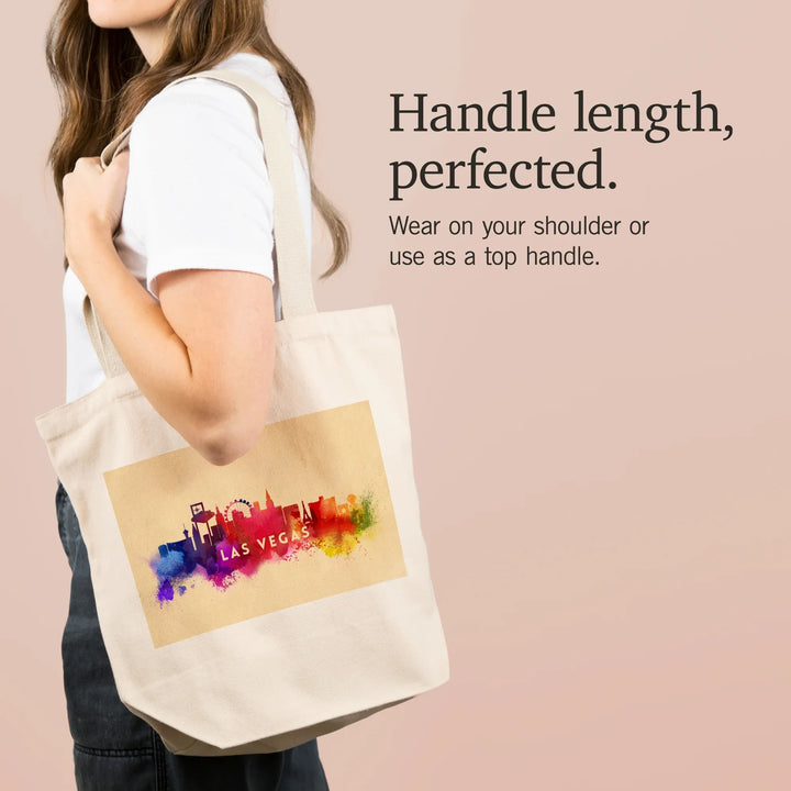 Las Vegas, Nevada, Skyline Abstract, Tote Bag