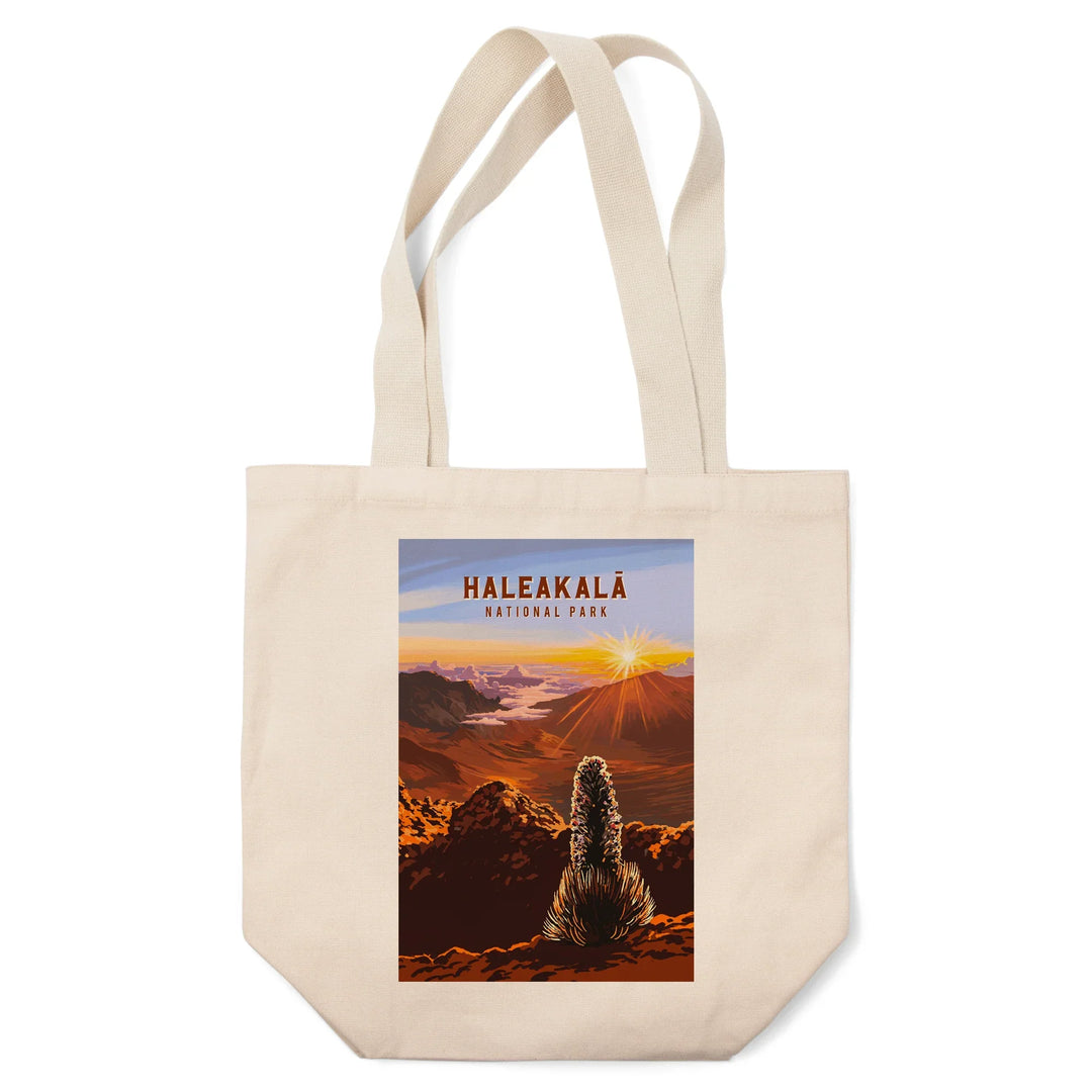 Haleakala National Park, Hawaii, Painterly Series, Tote Bag