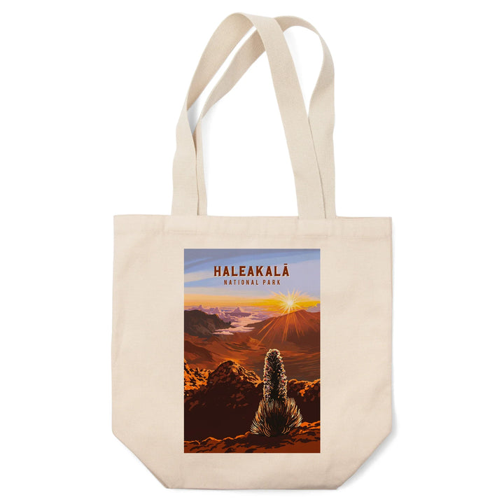 Haleakala National Park, Hawaii, Painterly Series, Tote Bag