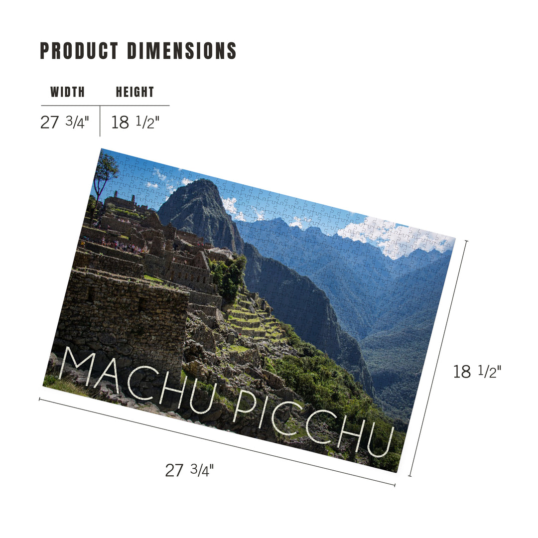 Machu Picchu, Peru, Inca Ruins of Machu Picchu, Jigsaw Puzzle