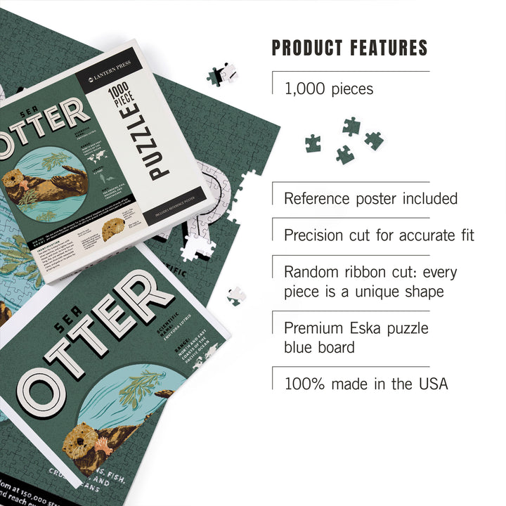Sea Otter, Facts About, Jigsaw Puzzle