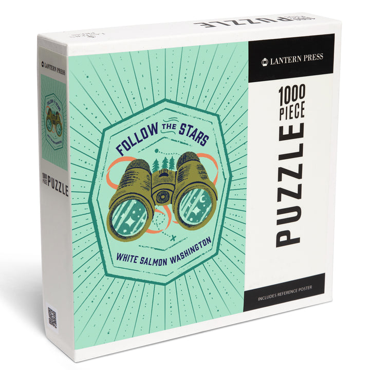 White Salmon, Washington, Lake Life Series, Follow The Stars, 1000 Piece Jigsaw Puzzle