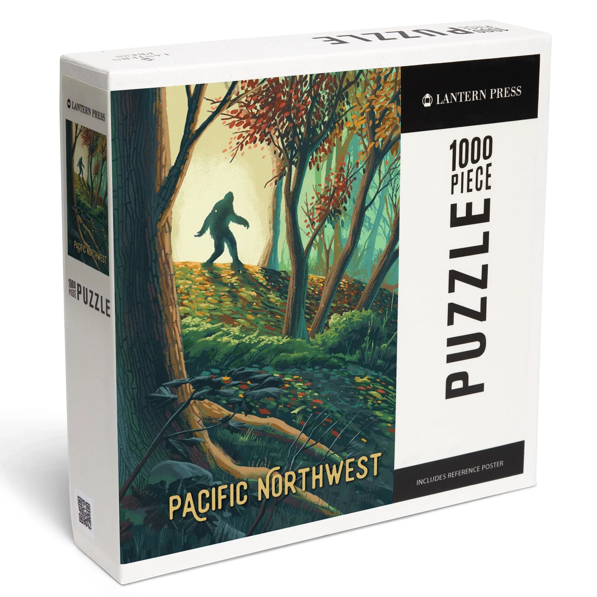 Pacific Northwest, Wanderer, Bigfoot in Forest, 1000 piece jigsaw