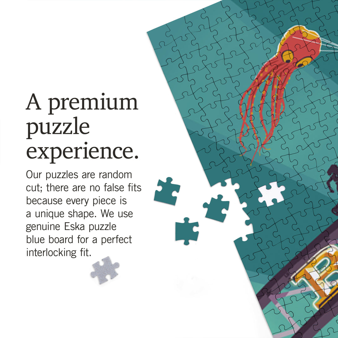 Ocean City, Maryland, Boardwalk Sign, 1000 Piece Jigsaw Puzzle