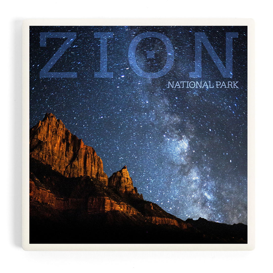 Zion National Park, Utah, Photography, Milky Way, Coasters