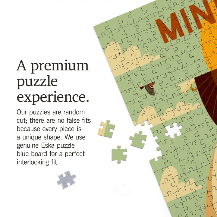 Nisswa, Minnesota, Lake Geometric, 1000 Piece Jigsaw Puzzle