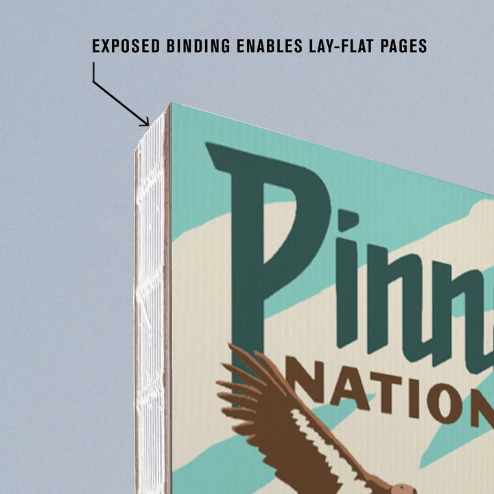 Lined 6x9 Journal, Pinnacles National Park, California, Explorer Series, Pinnacles, Lay Flat, 193 Pages, FSC paper