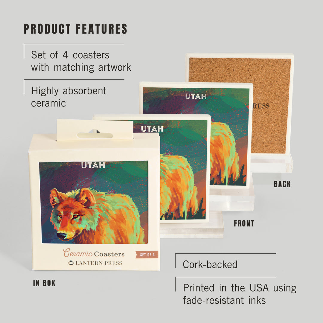 Utah, Vivid, Gray Wolf, Coasters