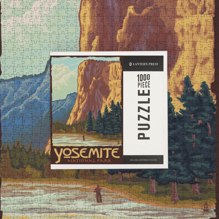 Yosemite National Park, California, El Capitan, Jigsaw Puzzle