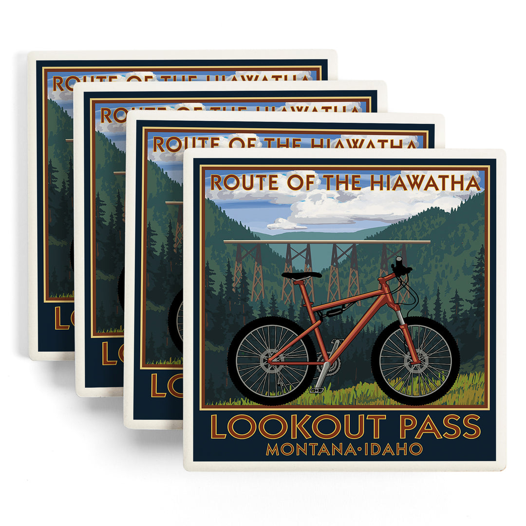 St. Regis, Montana, Route of the Hiawatha Mountain Bike Scene, Coasters