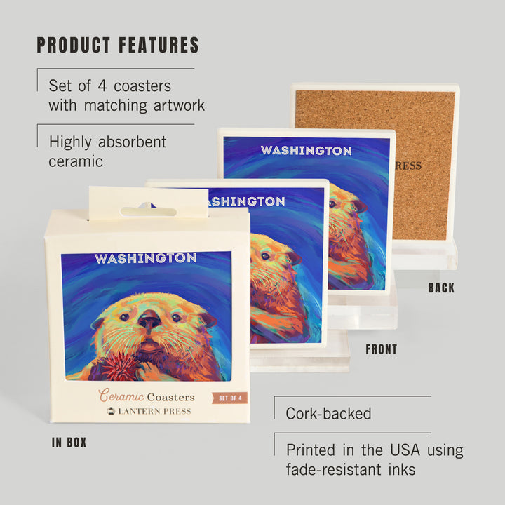 Washington, Vivid, Sea Otter, Coasters