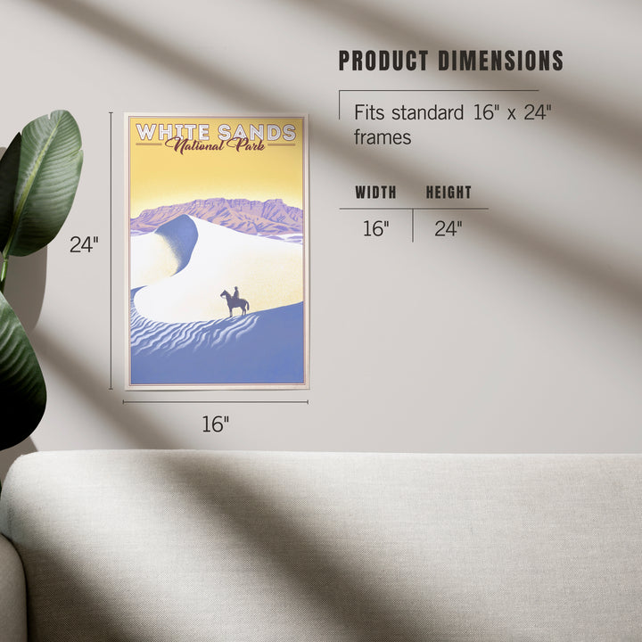 White Sands National Park, Litho, Art & Giclee Prints