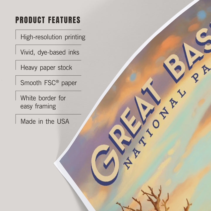Great Basin National Park, Nevada, Oil Painting, Art & Giclee Prints