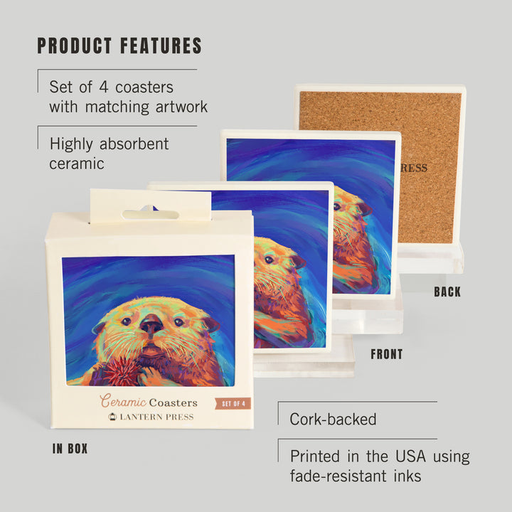 Vivid, Sea Otter, Coasters