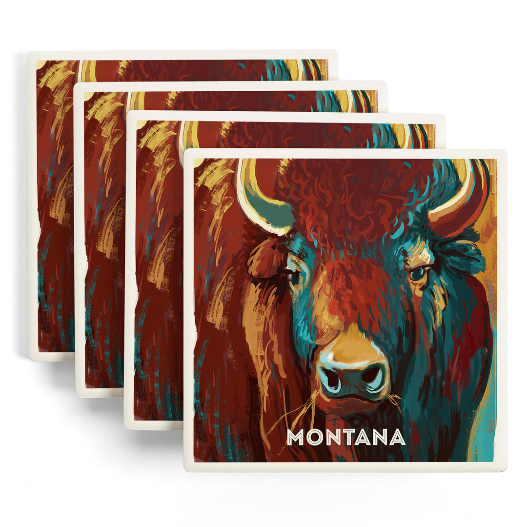 Montana, Vivid, Bison, Coasters