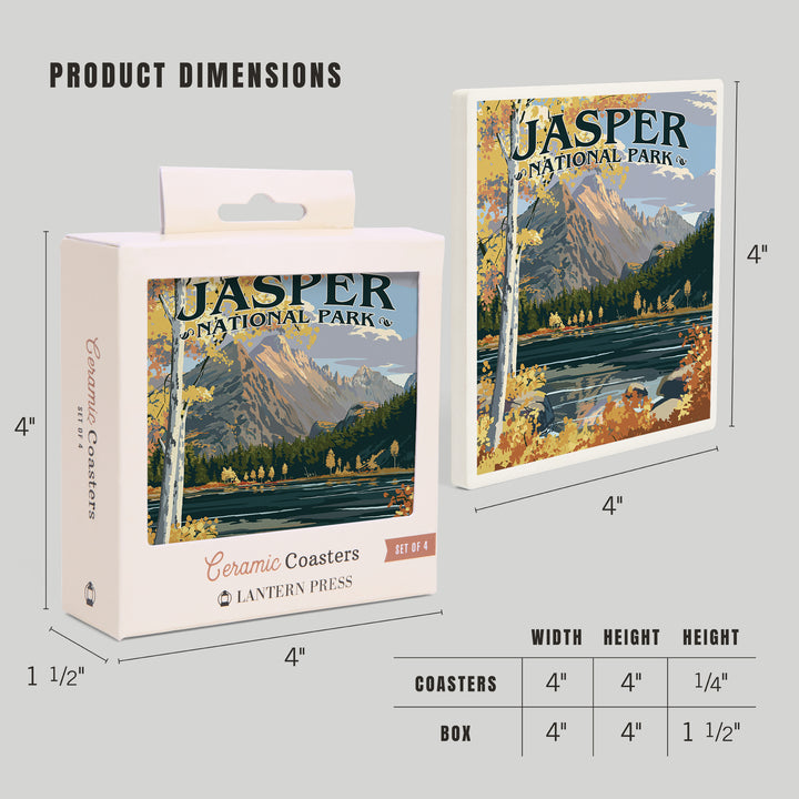 Jasper National Park, Canada, Longs Peak and Bear Lake Fall, Coasters